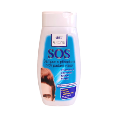 BC BIO SOS Pánsky šampón s prísadami proti vypadávaniu vlasov 260ml