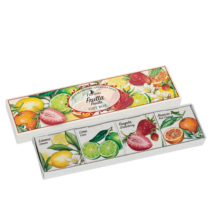 Mydlová kazeta Florinda - 4 x 25 g Frutta