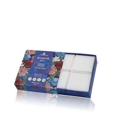 Mydlová kazeta Florinda - Cortesia 4 x 25 g Blossom Bleu