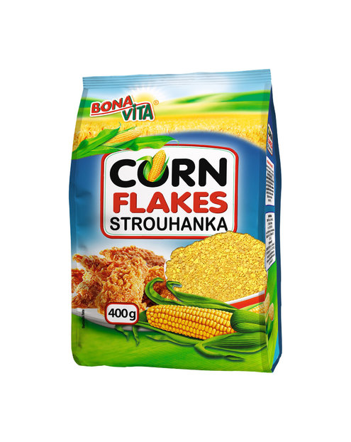 Corn flakes strúhanka 400g cena za 1 kartón (12 kusov)